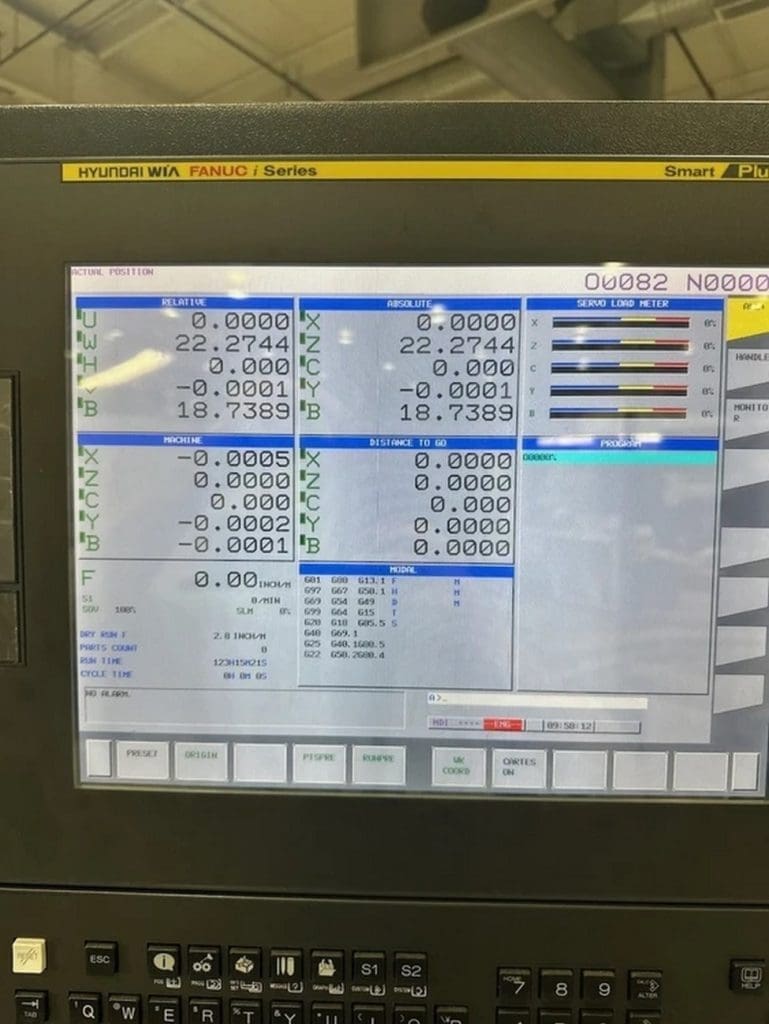 Used Hyundai Wia SE2200LSYA CNC Lathe For Sale