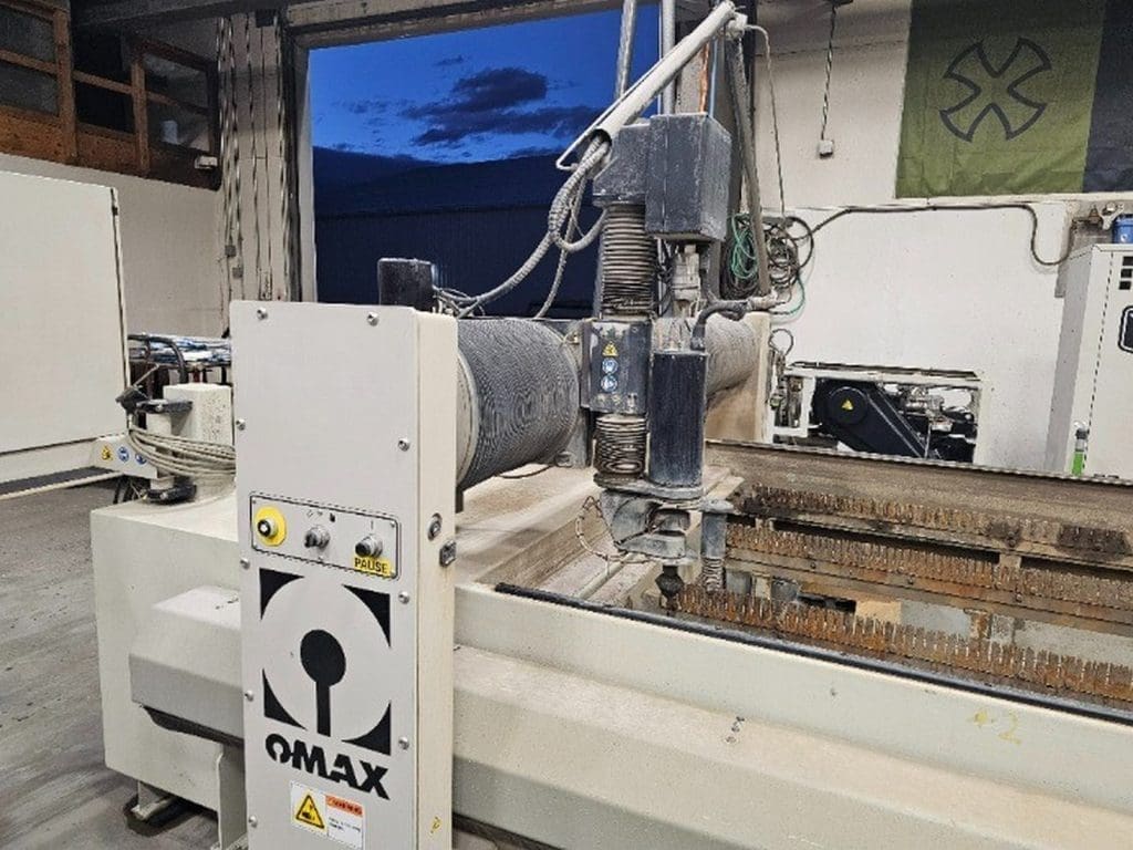 Used Omax 80X-1 CNC Waterjet For Sale