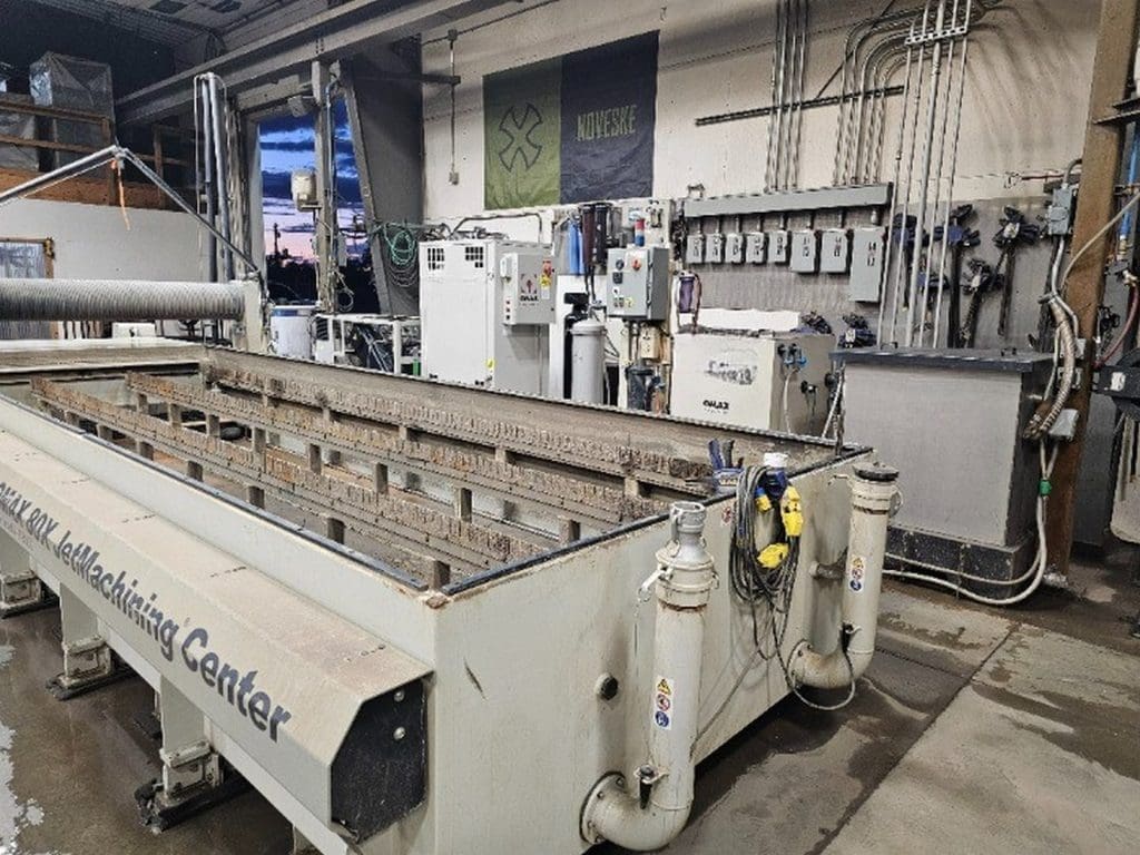 Used Omax 80X-1 CNC Waterjet For Sale