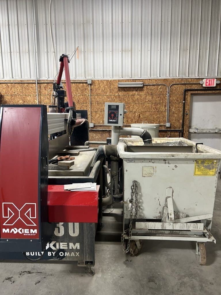 Used Omax Maxiem 1530 CNC Waterjet For Sale