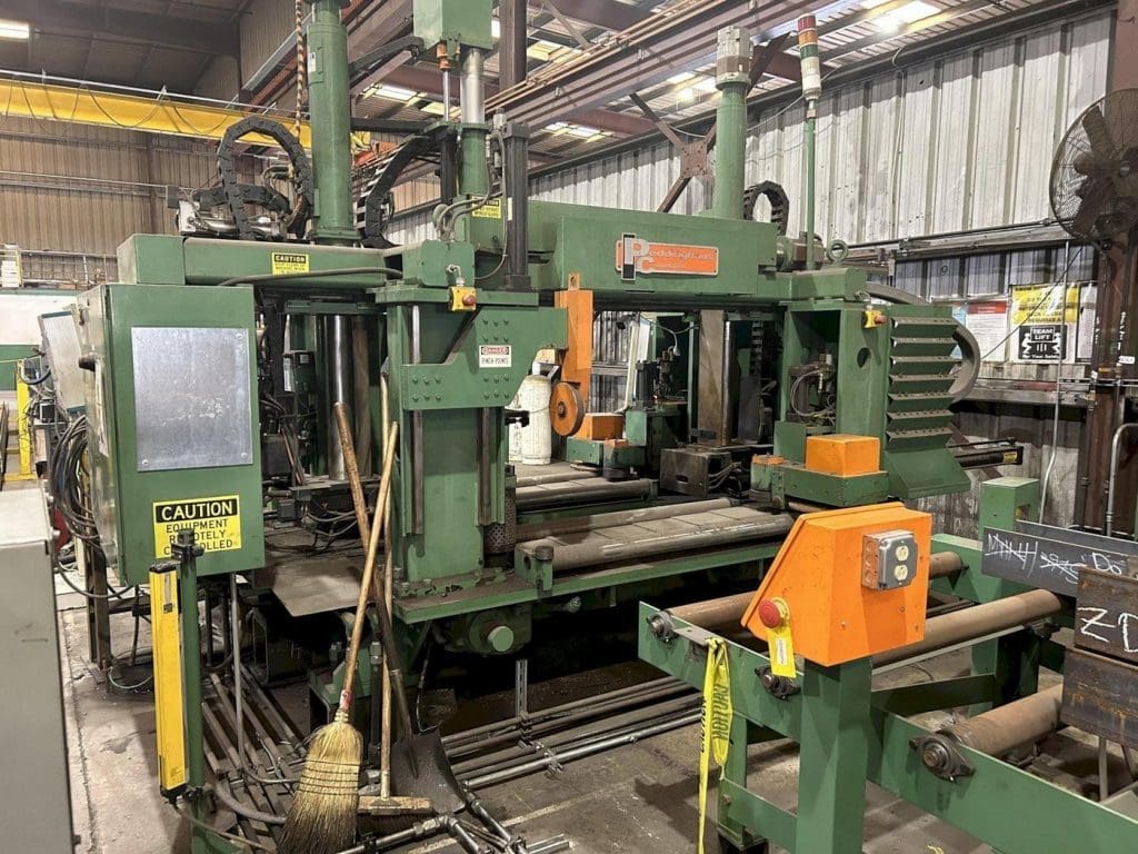 Used Peddinghaus ABCM-1250-3D Beam Coping Machine For Sale