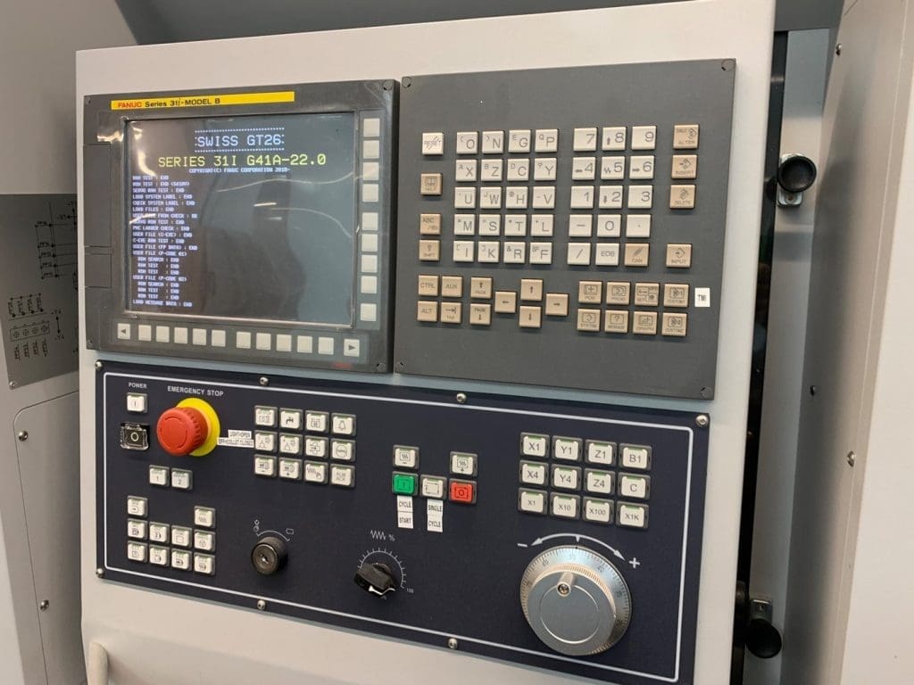 Used Tornos GT 26III CNC Lathe For Sale