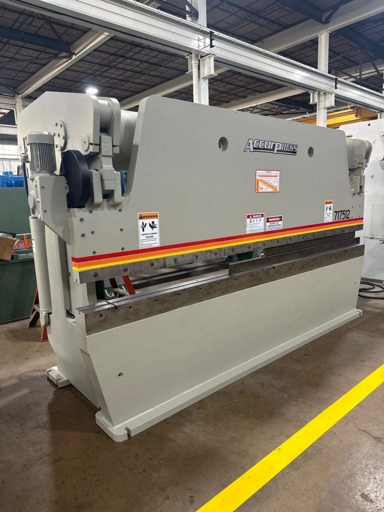 Used Accurpress 717512 Press Brake For Sale