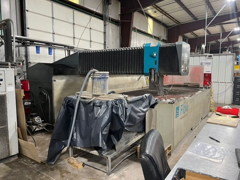 Used Flow Mach 3 4020b CNC Waterjet For Sale