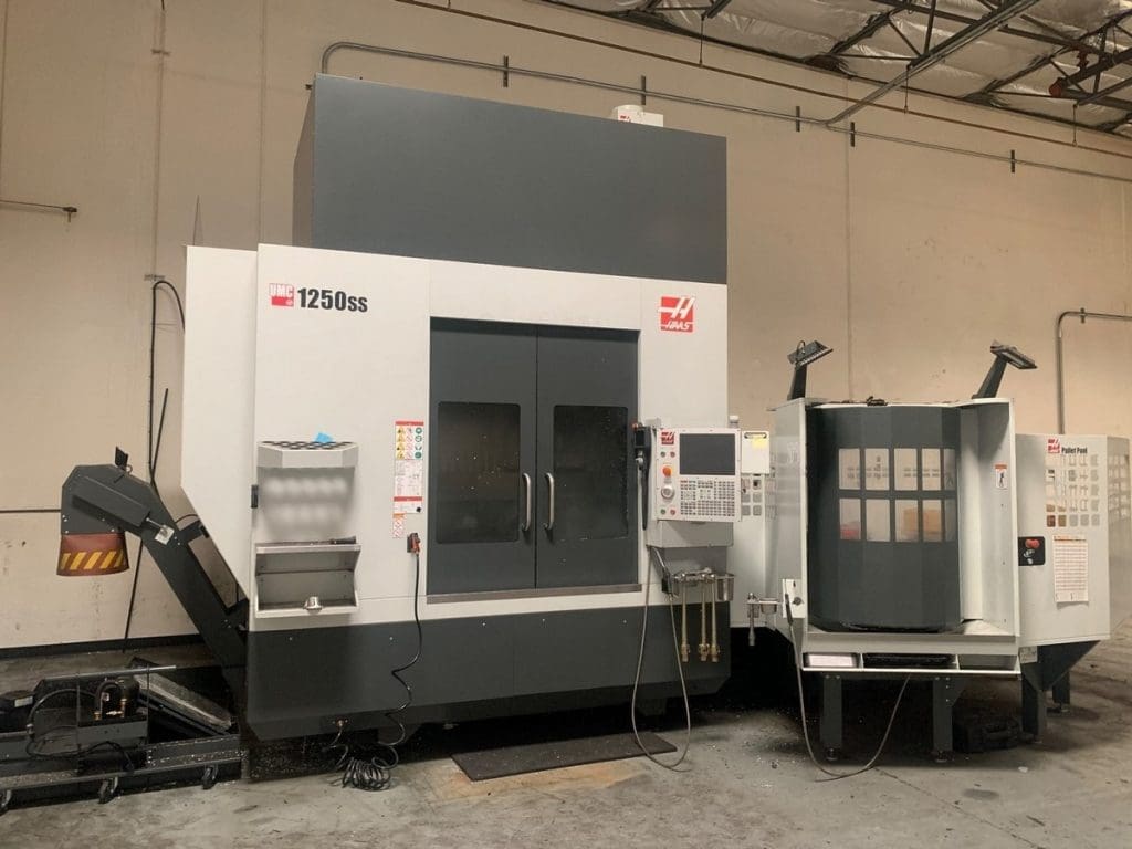 Used Haas UMC-1250SS CNC Vertical Machining Center For Sale