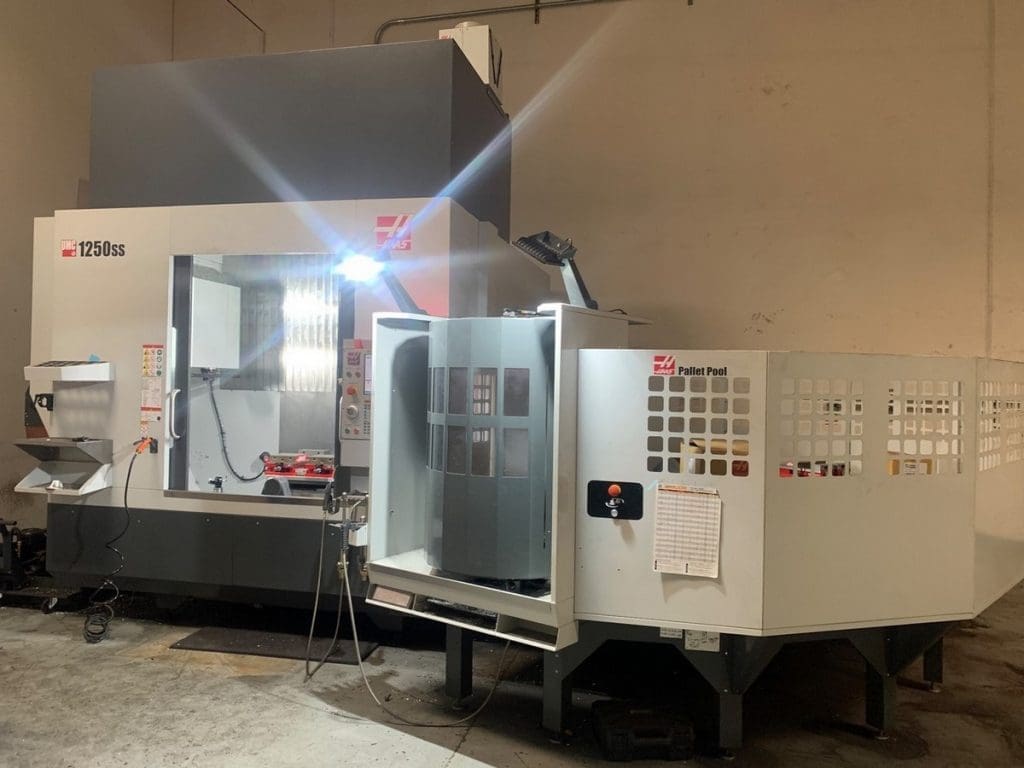Used Haas UMC-1250SS CNC Vertical Machining Center For Sale