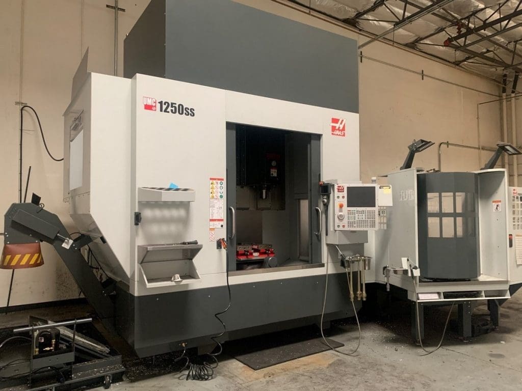 Used Haas UMC-1250SS CNC Vertical Machining Center For Sale