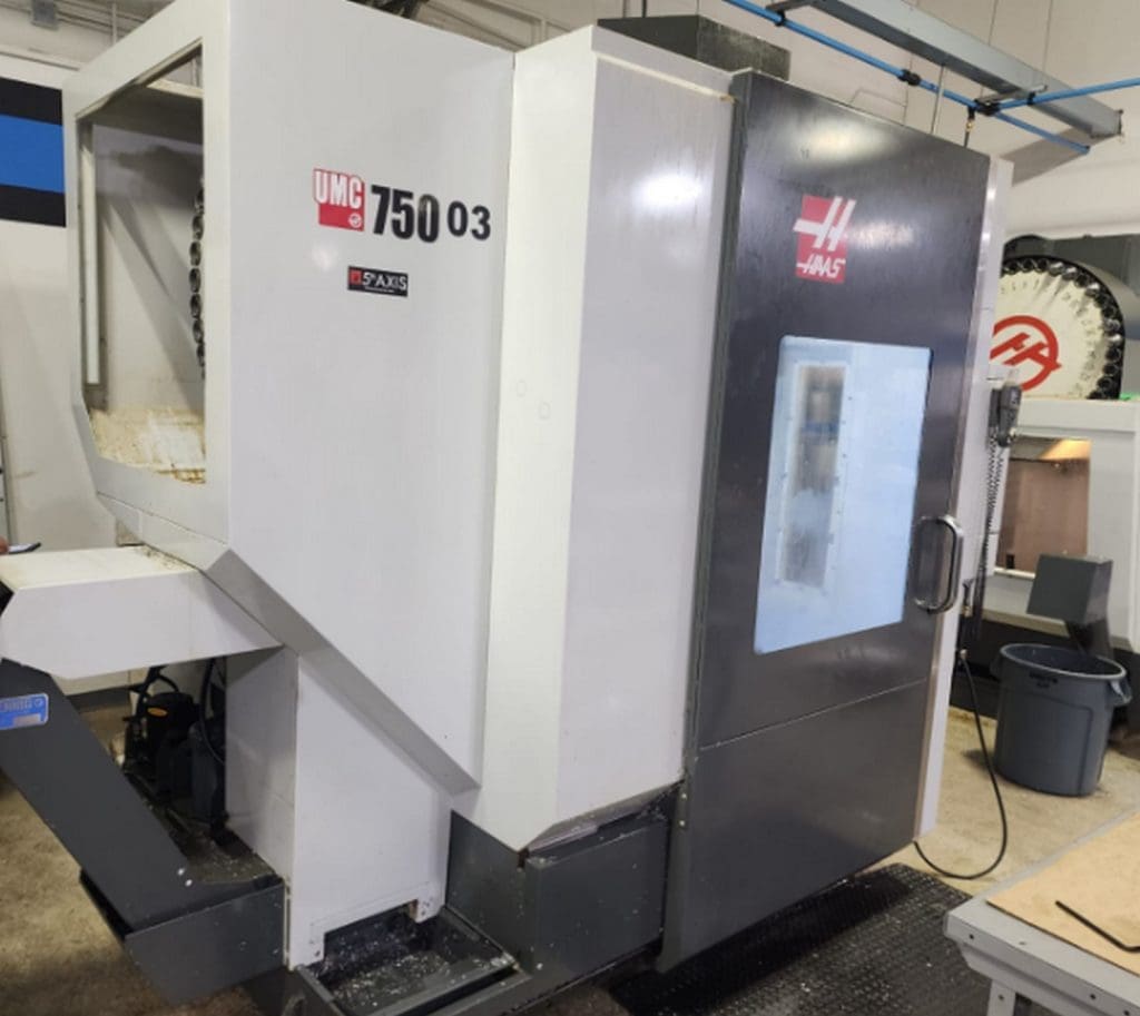 Used Haas UMC-750 CNC Vertical Machining Center For Sale