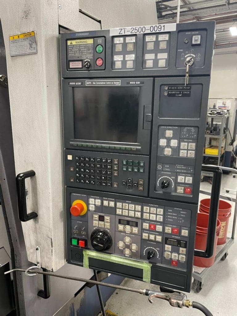 Used Mori Seiki ZT-2500Y CNC Lathe For Sale