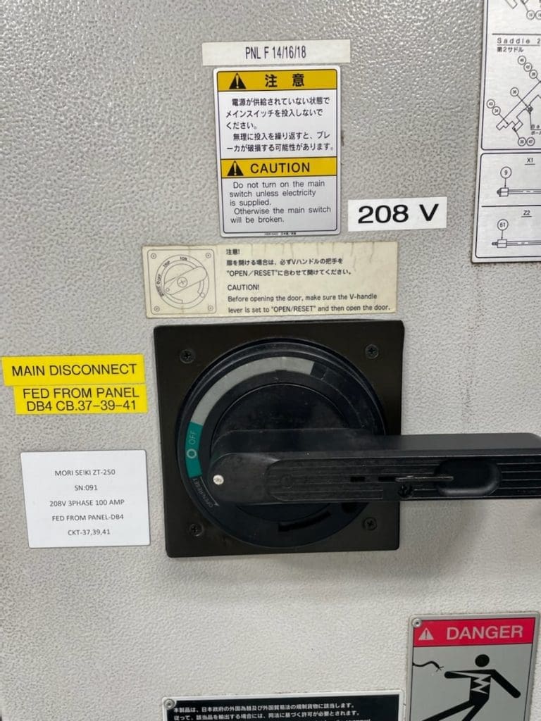 Used Mori Seiki ZT-2500Y CNC Lathe For Sale