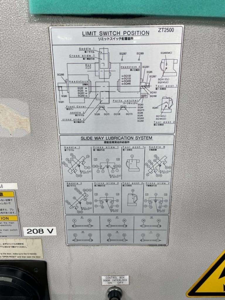 Used Mori Seiki ZT-2500Y CNC Lathe For Sale