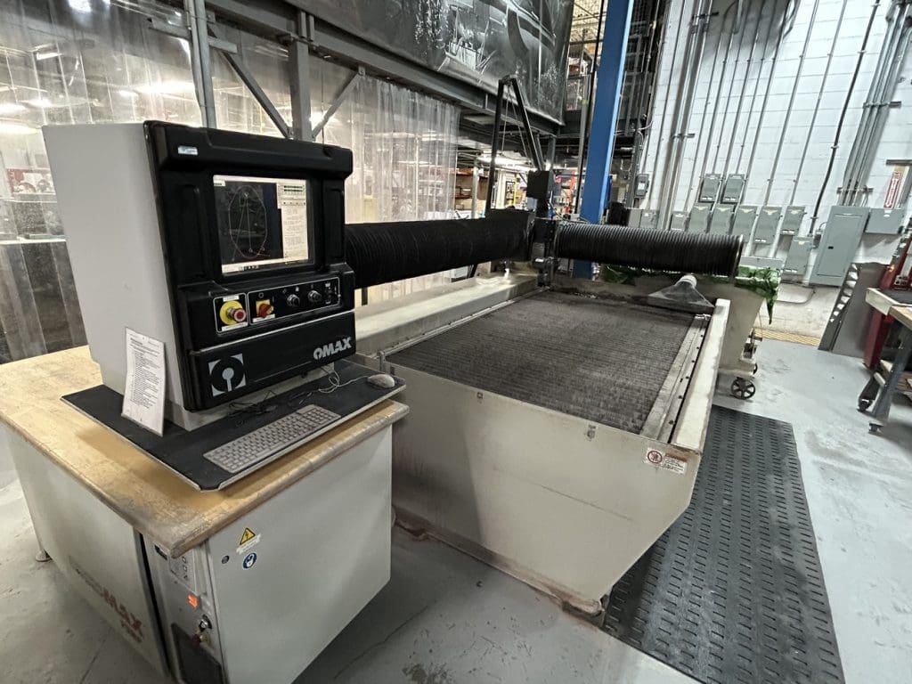 Used Omax 55100 CNC Waterjet For Sale