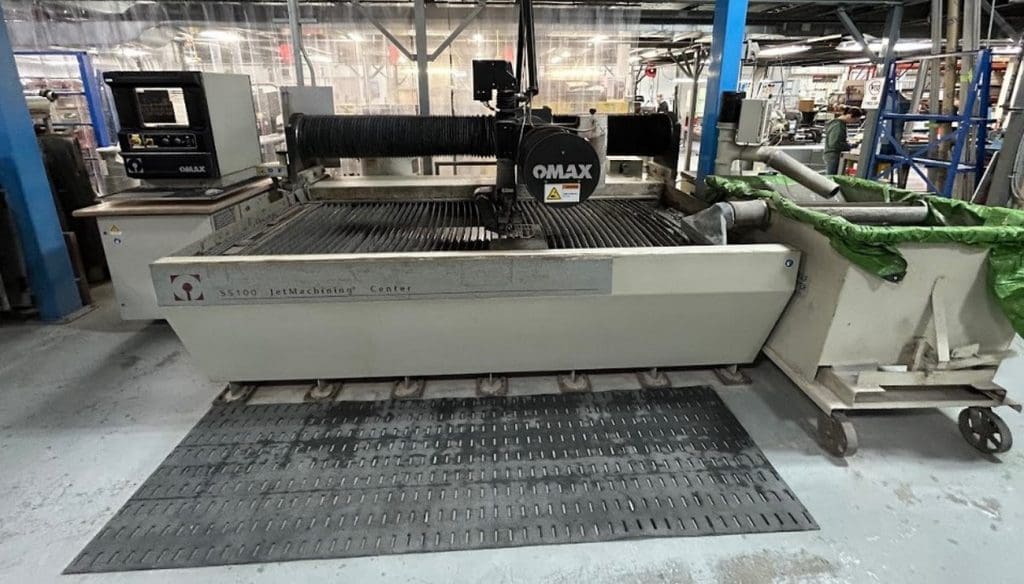 Used Omax 55100 CNC Waterjet For Sale