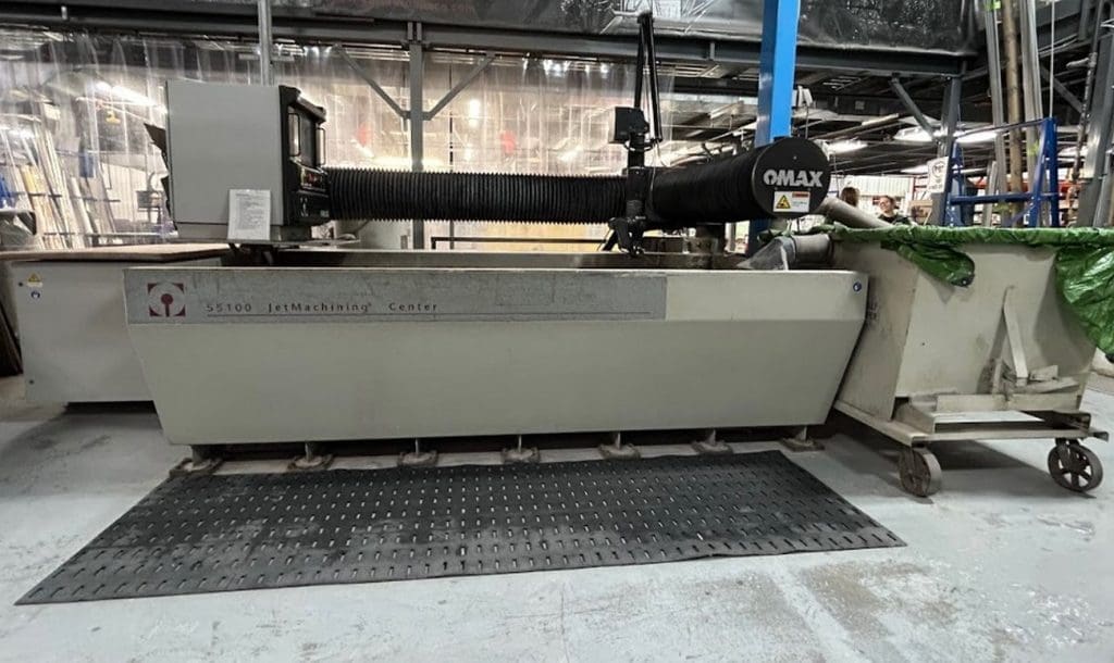Used Omax 55100 CNC Waterjet For Sale