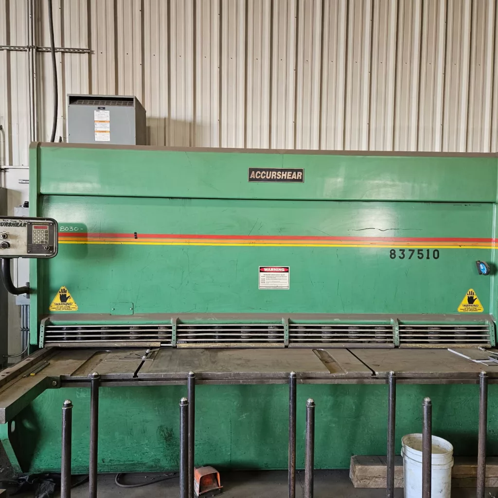 1999 Accurshear 837510 Shear, photo 1 of 6