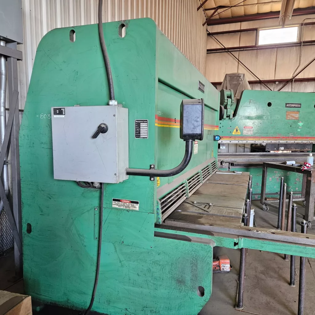 1999 Accurshear 837510 Shear, photo 3 of 6