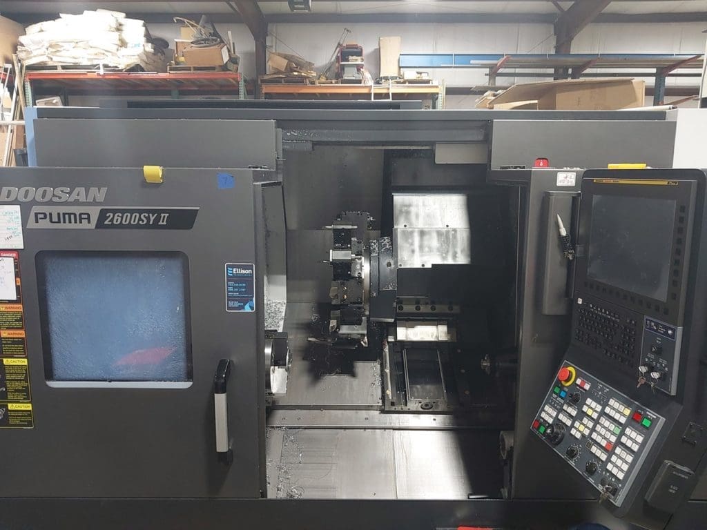 Used Doosan Puma 2600SY II CNC Lathe For Sale