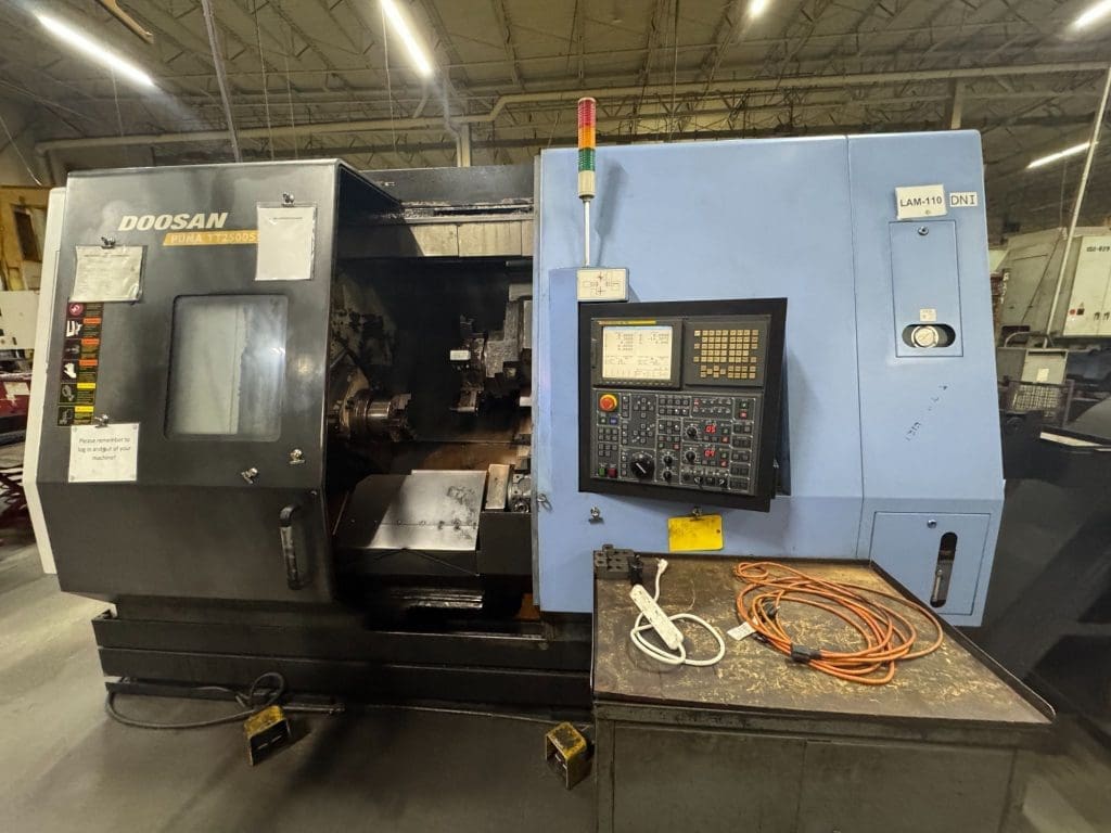 Used Doosan Puma TT2500SY CNC Lathe For Sale