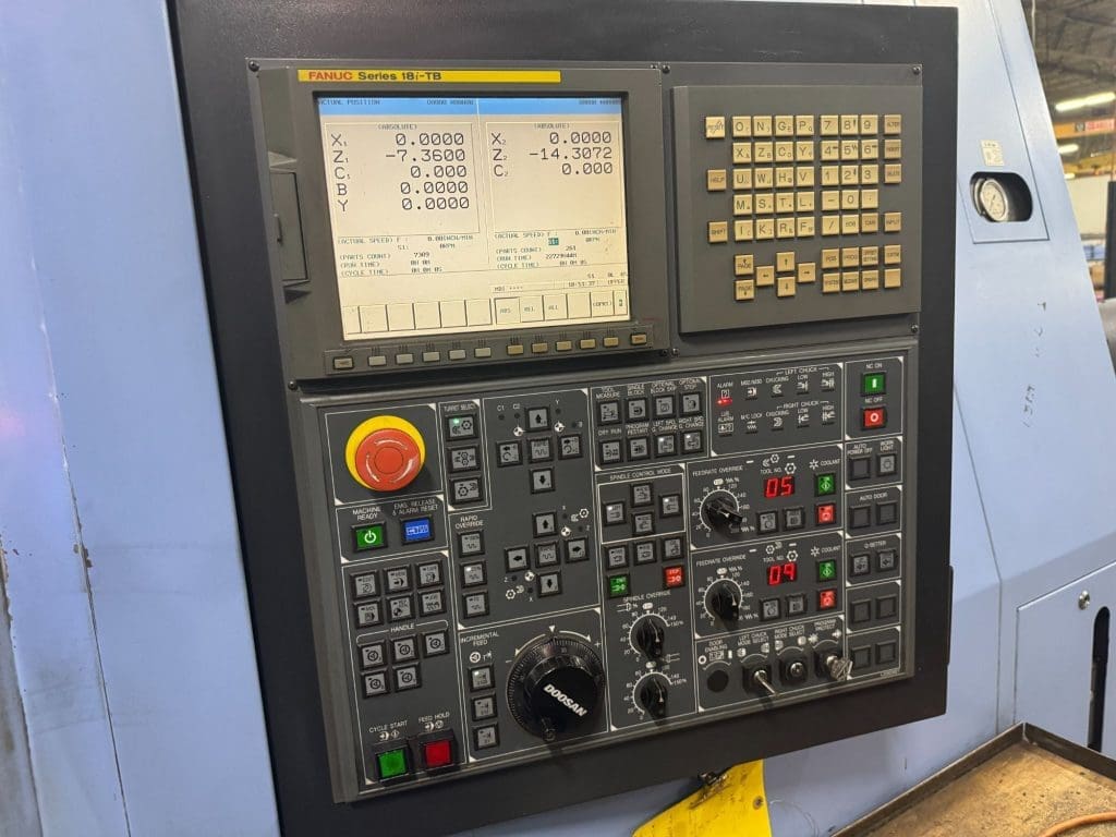 Used Doosan Puma TT2500SY CNC Lathe For Sale