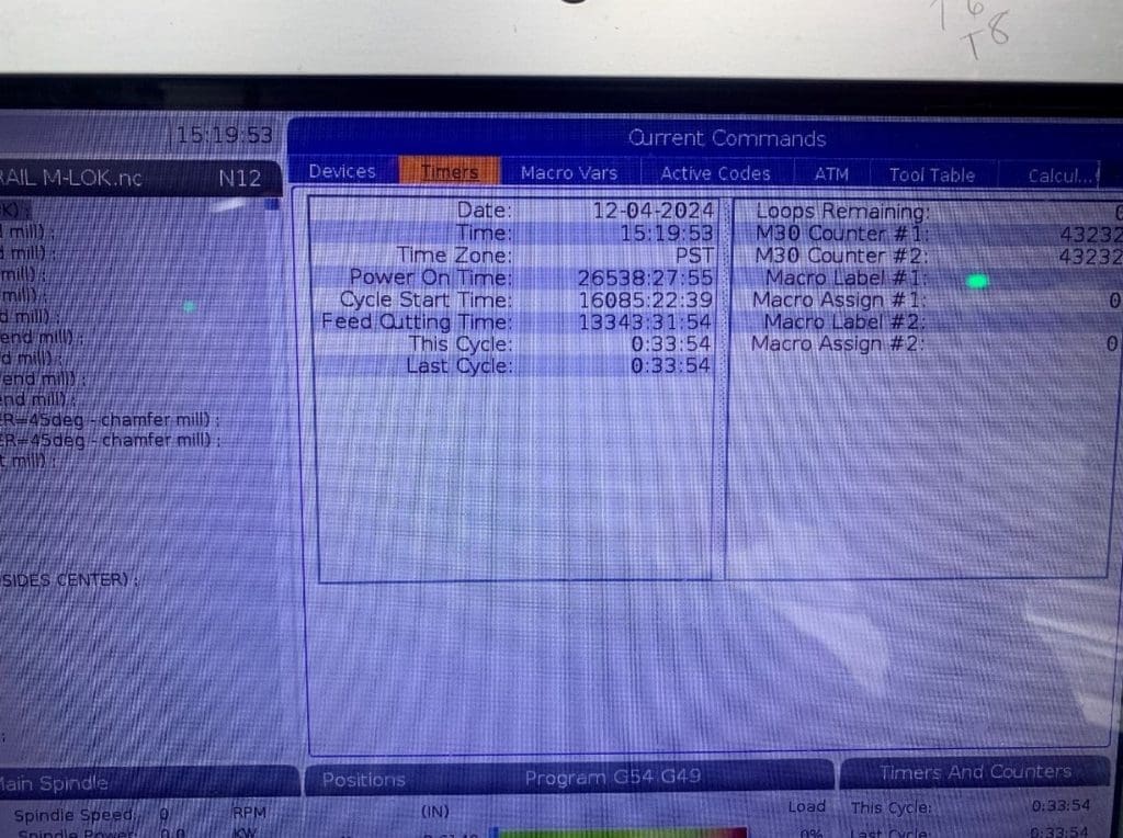 Used Haas VF-2SS CNC Vertical Machining Center For Sale