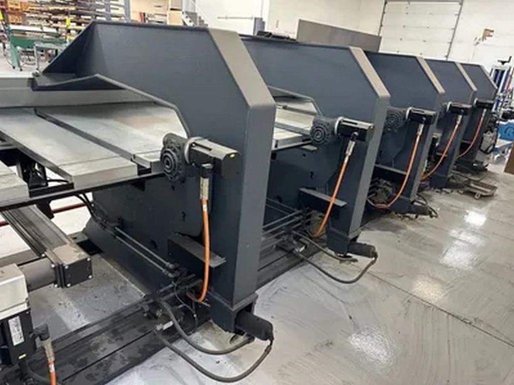 Used Jorns Norma-Line-150GW-1250-DC-UV-SL-CP200-6.4-HYS Folding Machine For Sale