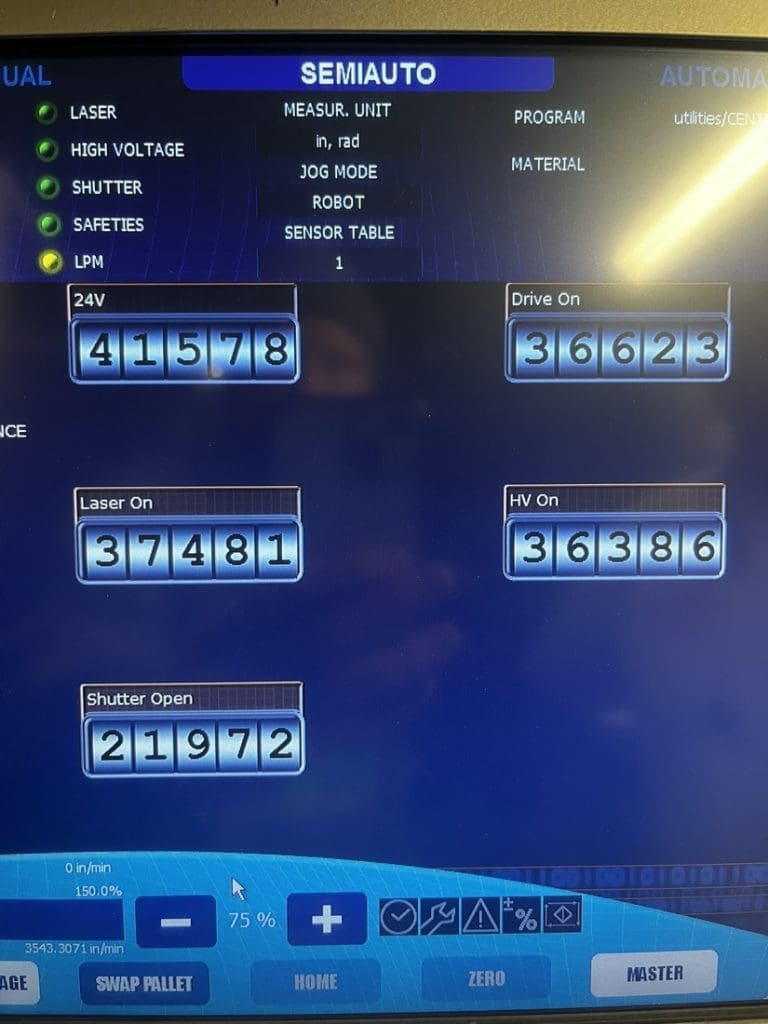 Used Prima Platino 1530 CNC Laser For Sale