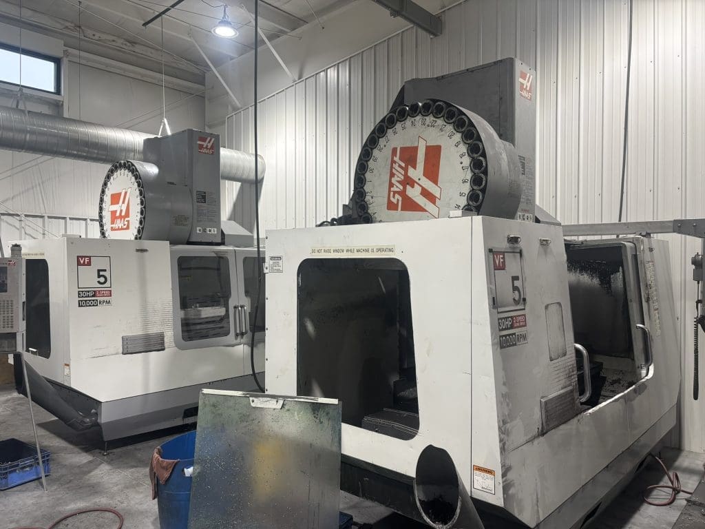 Used Haas VF-5 CNC Vertical Machining Center For Sale