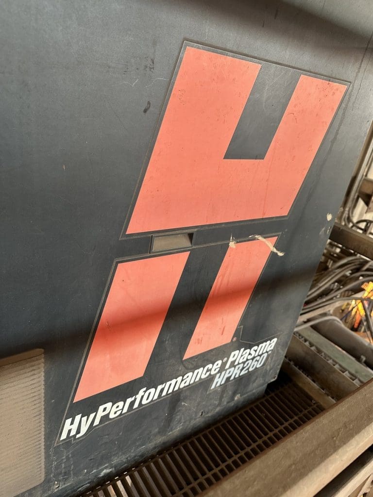 Used Peddinghaus FDB 2500 CNC Plate Processor For Sale