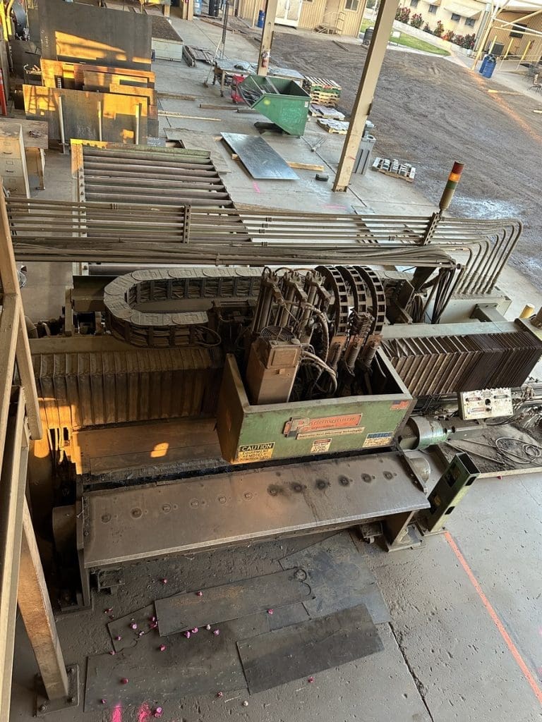 Used Peddinghaus FDB 2500 CNC Plate Processor For Sale