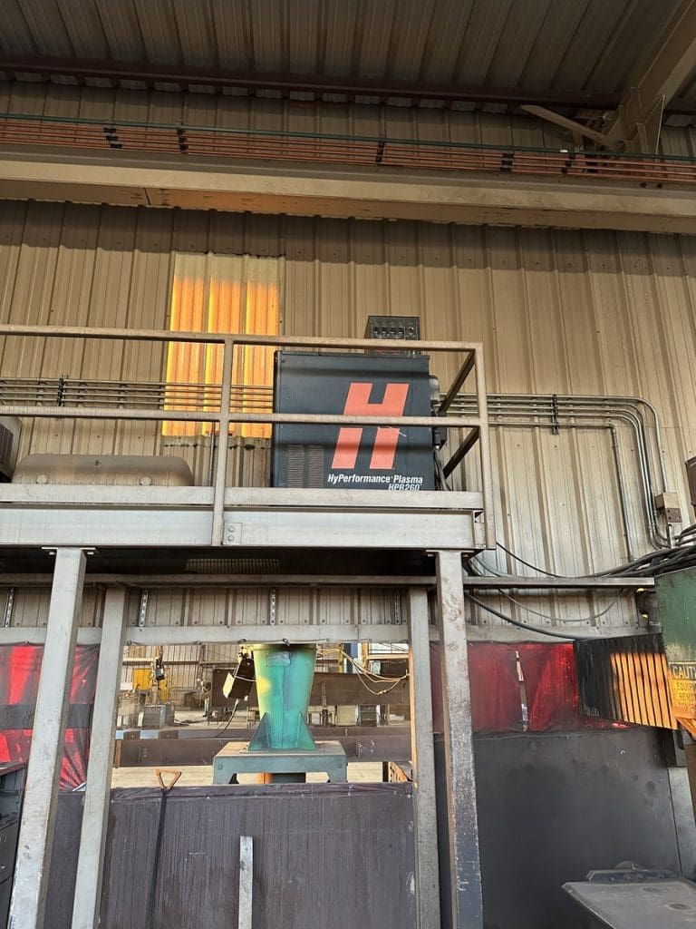 Used Peddinghaus FDB 2500 CNC Plate Processor For Sale