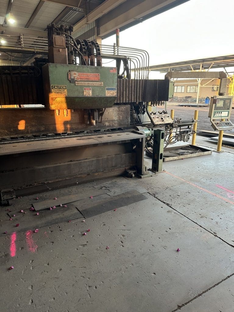 Used Peddinghaus FDB 2500 CNC Plate Processor For Sale