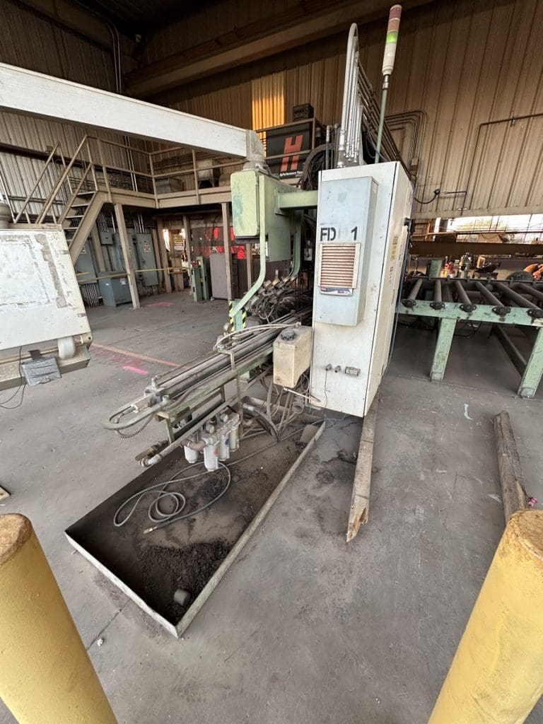 Used Peddinghaus FDB 2500 CNC Plate Processor For Sale