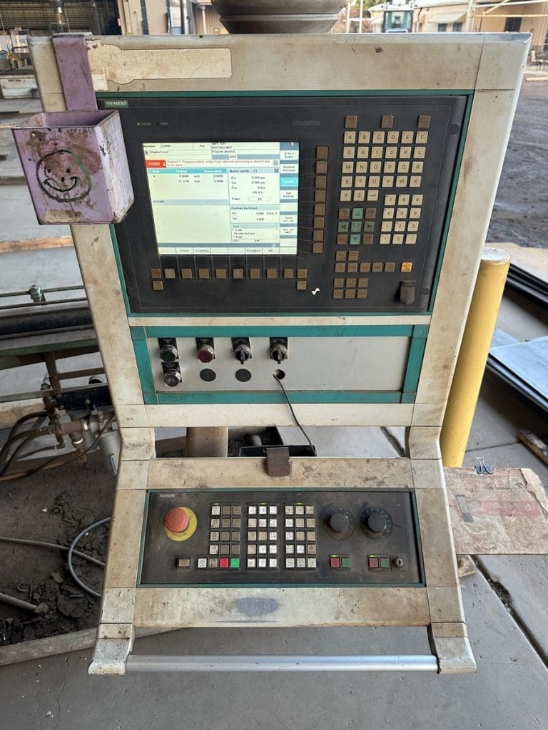 Used Peddinghaus FDB 2500 CNC Plate Processor For Sale