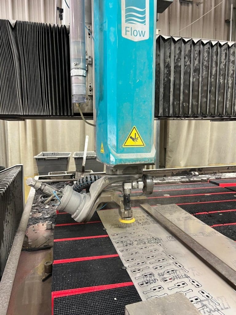 Used Flow Mach 500 3020 CNC Waterjet For Sale