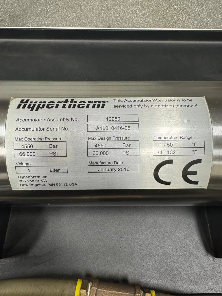 2017 Hypertherm Hyprecision 30 Waterjet, photo 12 of 13