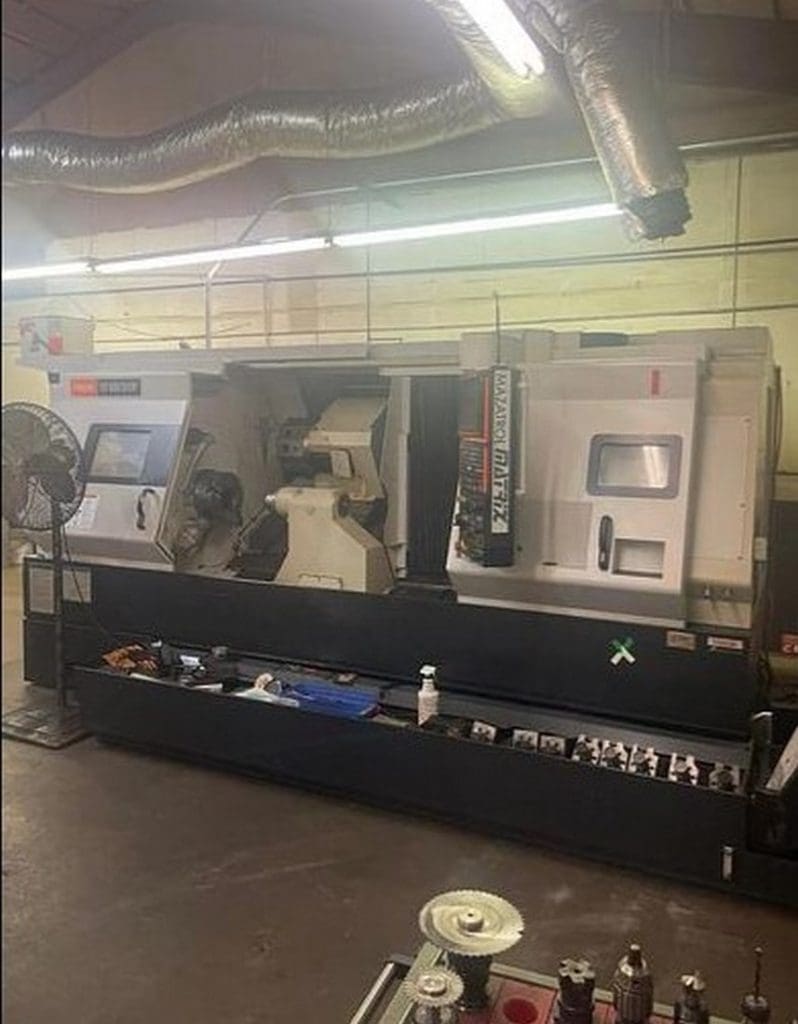 Used Mazak QTN 350-II MY CNC Lathe For Sale