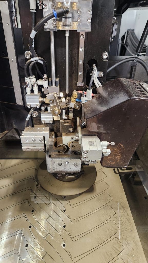 Used Mitsubishi MV1200S Advance EDM Wire For Sale