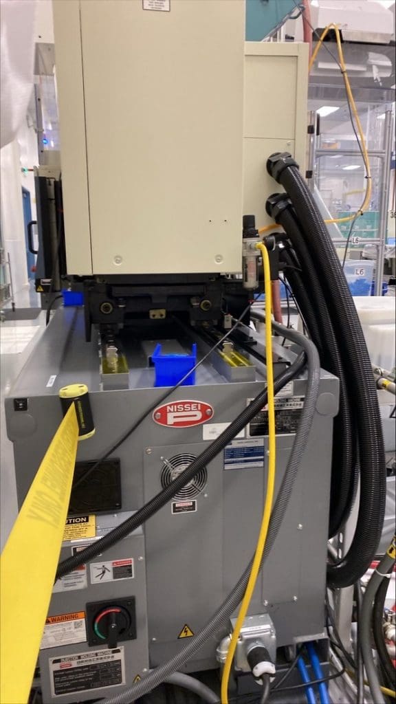 Used Nissei NEX110III-12EG Injection Molding Machine For Sale