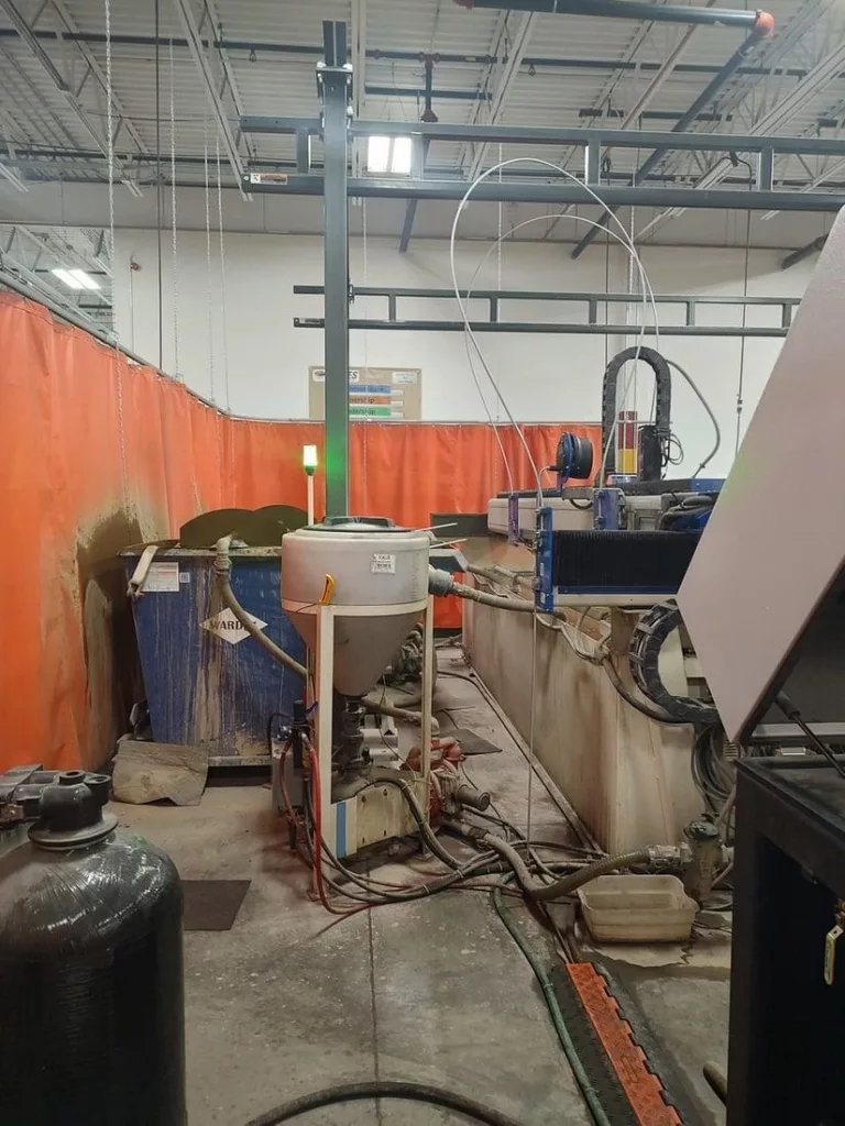 Used Wardjet E-2040 CNC Waterjet For Sale