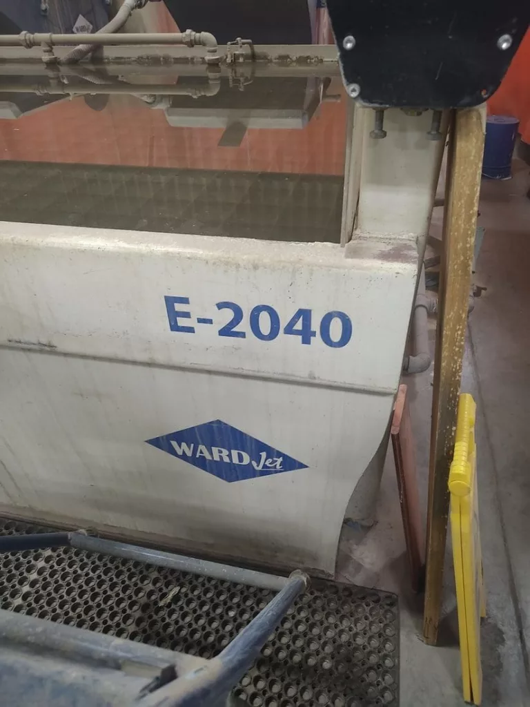 Used Wardjet E-2040 CNC Waterjet For Sale