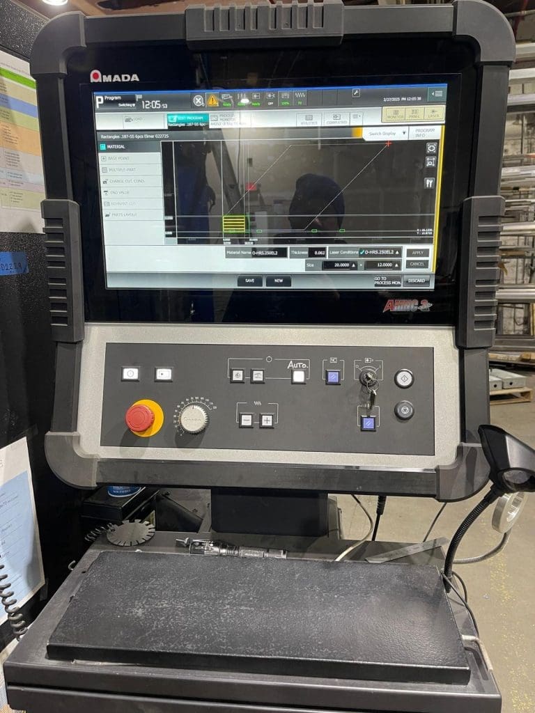 Used Amada Ensis 3015 CNC Laser For Sale