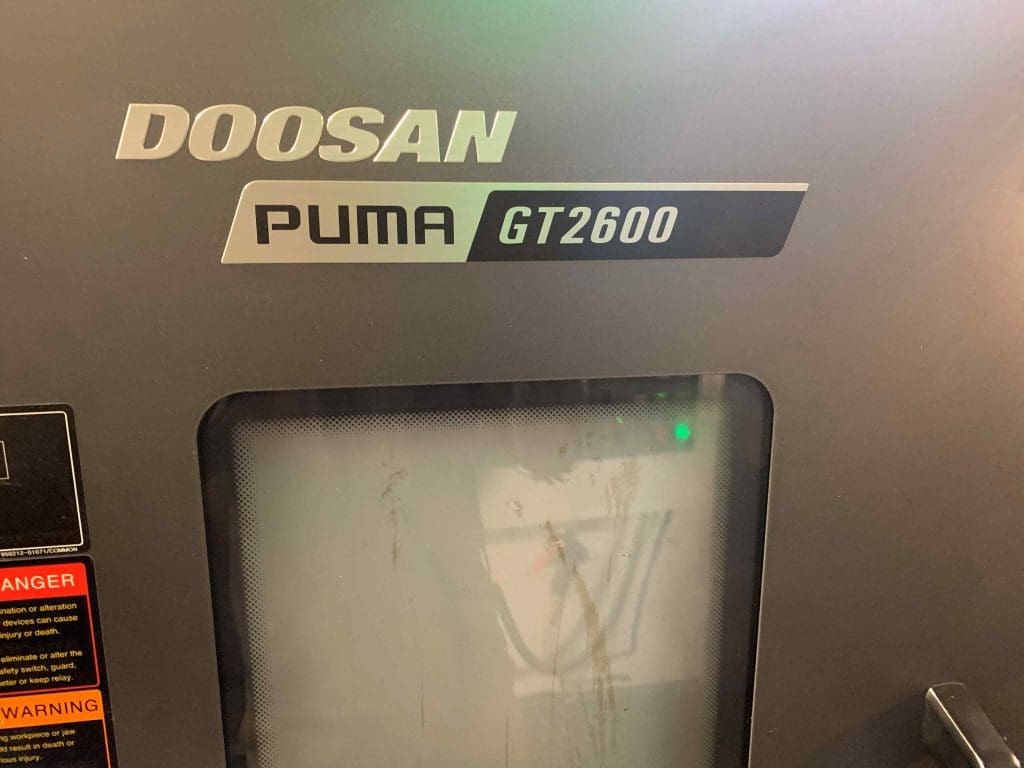 Used Doosan Puma GT2600 CNC Lathe For Sale