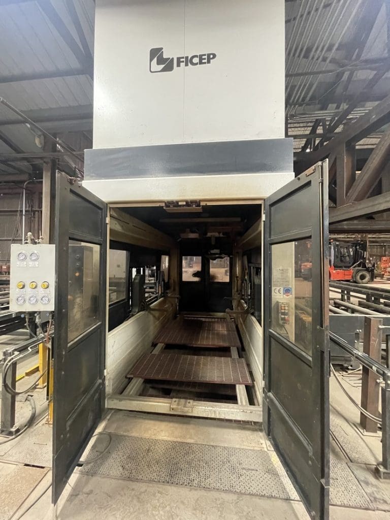 Used Ficep Beam Line CNC Drill Line For Sale