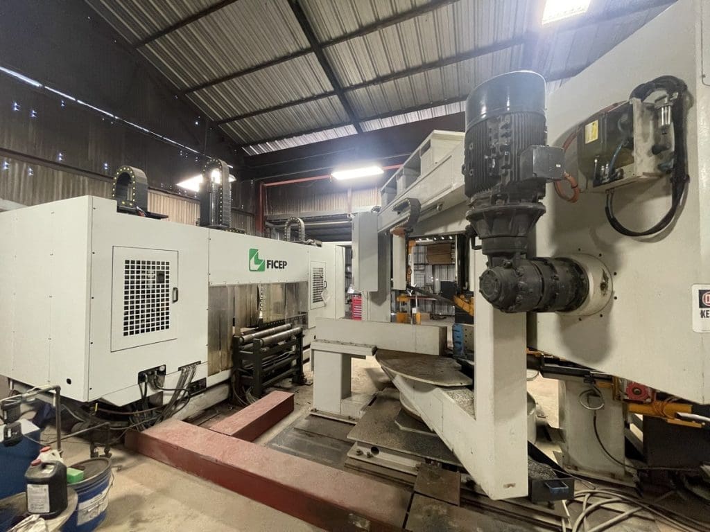 Used Ficep Beam Line CNC Drill Line For Sale