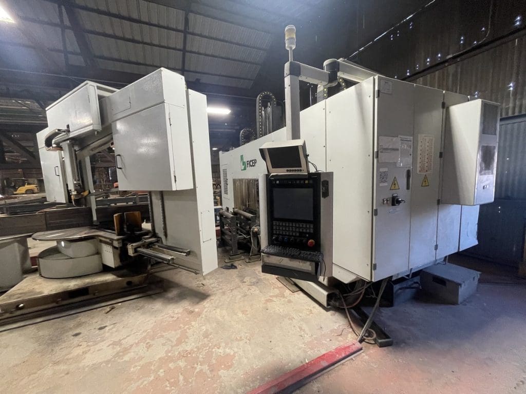 Used Ficep Beam Line CNC Drill Line For Sale