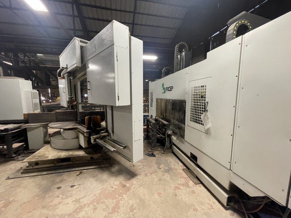 Used Ficep Beam Line CNC Drill Line For Sale