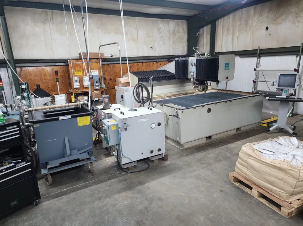 Used Flow IFB 4800 CNC Waterjet For Sale