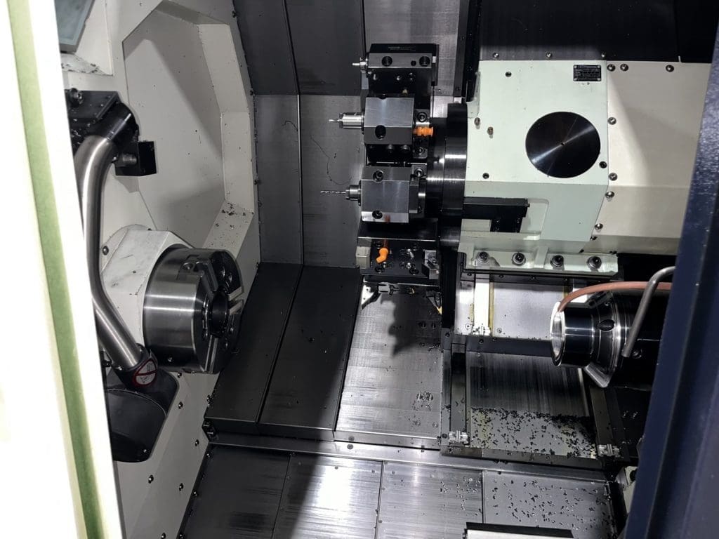 Used Hwacheon Cutex 180BL YSMC CNC Lathe For Sale