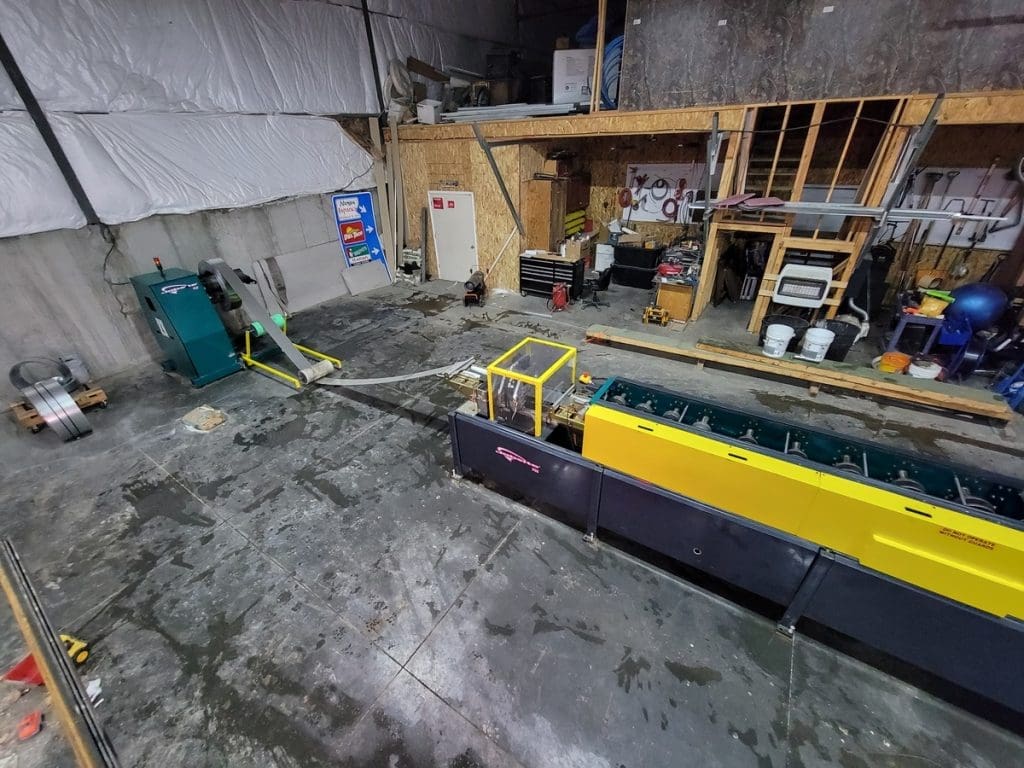 Used Jobsite PS800 Roll Former For Sale
