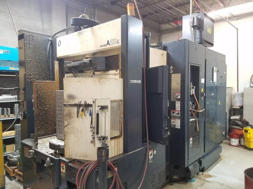 Used Makino a55E CNC Horizontal Machining Center For Sale